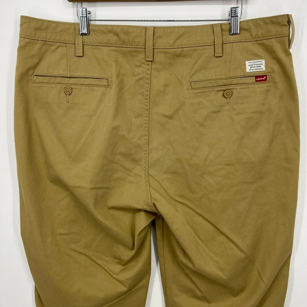 Levi's XX‎ Chino Pants Men's Size 40 Khaki Straight Leg Cotton Blend